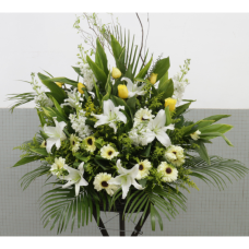 Sympathy Flowers arrangement
